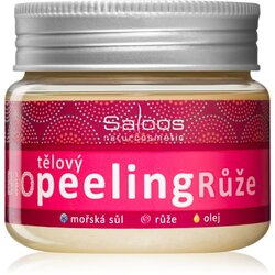 Saloos bio body peeling rose 140ml Cene