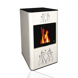 LAFAT Kamin na pelet 25kW 32030004 Bijeli Cene