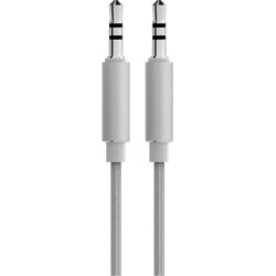 Fabric audio cable Grey Mist Cene
