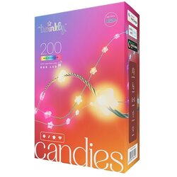 TWINKLY TWKS200RGB-G - LED RGB prigušiva girlanda 200xLED 14 m USB Wi-Fi Cene