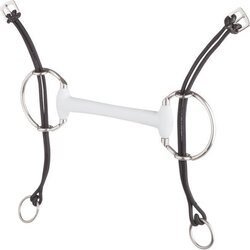 beris Dvižna olivna brzda z ravnim ustnikom, SOFT - 140 mm Cene