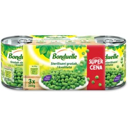 Bonduelle grašak, 200g, 3 kom Cene