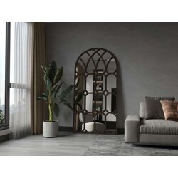 Hanah home podno ogledalo zylo, 90 cm x 180 cm, braon Cene