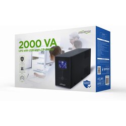 Energenie Gembird EG-UPS-035 uninterruptible power supply (UPS) Line-Interactive 2 kVA 1200 W 5 AC outlet(s) Cene