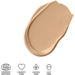MÁDARA Organic Skincare SKINONYM Semi-Matte Peptide Foundation - 35 True Beige Cene