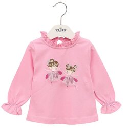 Wanex Majica dugih rukava za devojčice Balerine 32985, Roze Cene