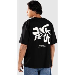 anerkjendt Akvillads Print T-shirt caviar Cene