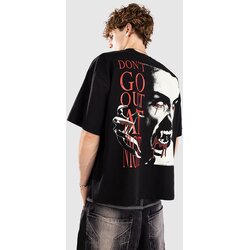 Vitriol Never Trust Shadows Cropped T-shirt limo black Cene