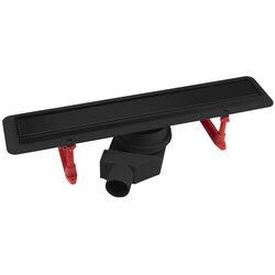 Confluo Tuš kanalica PRIMO COMPACT LINE 450 MATTE BLACK Cene