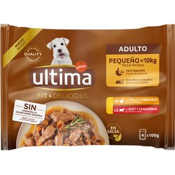 Affinity Ultima Ultima Fit & Delicious Mini Adult 44 x 100 g - Piščanec in govedina Cene