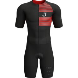 Kombinezon Compressport Aero SS Trisuit Black Cene