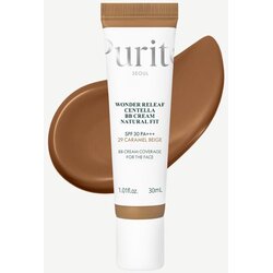 PURITO SEOUL Wonder Releaf Centella BB Cream posvetlitvena BB krema s pomirjajočim učinkom odtenek 29 Caramel Beige 30 ml Cene