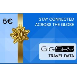 GigSky Gift Card 5 EUR Key GLOBAL Cene