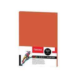 Optima Fotokopirni papir u boji A4, narančasta saffron, 100 listova Cene