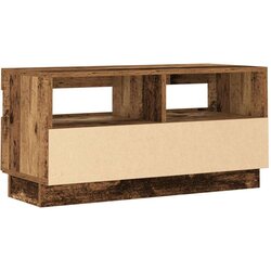 vidaXL TV ormarić LED boja staro drvo 80x35x40 cm konstruirano drvo Cijene
