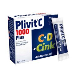 Pliva Plivit C 1000 Plus + D + Cink Cene