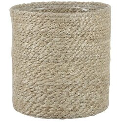 Mica Decorations Košara za rastline Atlantic (Zunanje dimenzije (Ø x V): 18 x 18 cm, Naravni materiali, Bež) Cene