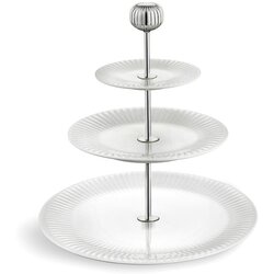 Kähler Design Trinadstropno belo porcelanasto stojalo Hammershoi Etagere, ⌀ 28 cm Cene