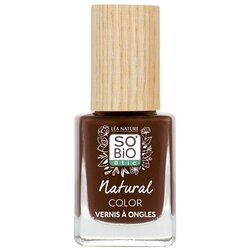 Sobioetic Lak za nohte Nagellack Natural Color - 75 Brun Chocolat Črna Cene