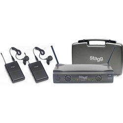 Stagg SUW 50 LL FH EU Wireless UHF system Black Cene