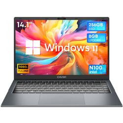 Chuwi prenosni računalnik gemibook xpro - intel N100 procesor 14.1" zaslon 8GB+256GB windows 11 5000mAh baterija - siva, (21758533) Cene
