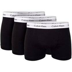 Calvin Klein Boksarice COTTON STRECH LOW RISE TRUNK X 3 Črna Cene