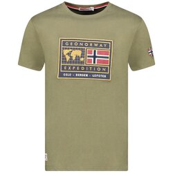 Geographical Norway Majica kratak rukav jofoten db kaki men 254 M Cene