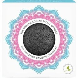 The Konjac Sponge Company mandala konjac facial sponge bamboo charcoal Cene