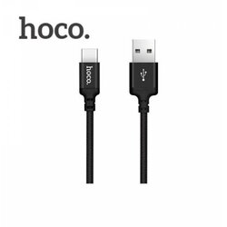 Hoco podatkovni kabel Type C na USB 1m 3A črn pleten Cene