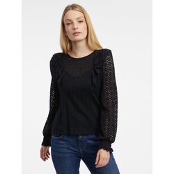 Orsay Black Ladies Patterned Blouse - Women Cijene