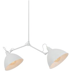 Custom Form bijela viseća lampa s metalnim sjenilom 104x104 cm coben - Cene