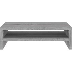 vidaXL stojalo za zaslon sivo sonoma 42x24x13 cm konstruiran les Cene