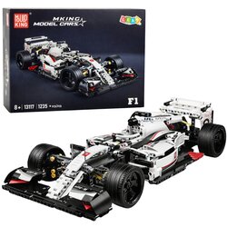 Kockice za slaganje Formule F1 sa 1235 elementa - bijela Cene