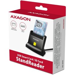 Čitač pametnih kartica AXAGON CRE-SM4N USB 2.0 Cene
