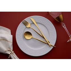Hermia set pribora za jelo, 18 dijelova, zlatne boje Cijene