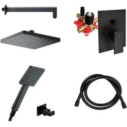 Herz sq ugradni set crni 00364B Cene