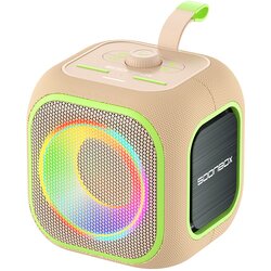 SOONBOX Prijenosni bluetooth zvučnik FM radio S3000MINI bež khaki Cene