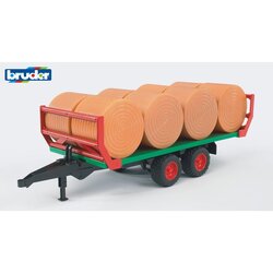 Bruder 02220 Prikolica za bale + 8 bal Cene