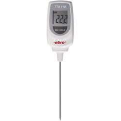 ebro TTX 110 vbodni termometer (HACCP) Merilno območje temperature -50 do 350 °C Vrsta senzorja T v skladu z zahtevami haccp, (20634358) Cene