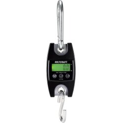 Voltcraft HS-100 viseća vaga Opseg mjerenja (kg) 100 kg Mogućnost očitanja 100 g crna Cijene