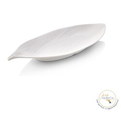 Leaf pladanj /melamin – bijela boja/ – 37x15cm Cene