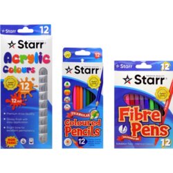 Starr II SET - TEMPERE 12ML, DRVENE BOJE, FLOMASTERI Cene