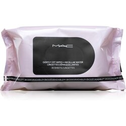 MAC Cosmetics Gently Off Wipes + Micellar Water robčki za odstranjevanje ličil 30 kos Cene
