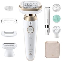 Braun Silk-épil 9 Flex SkinSpa 9-481 3D epilator s popolnoma prilagodljivo glavo za mokro in suho britje 1 kos Cene