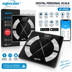EURECARE EC-2020X pametna digitalna vaga Cene