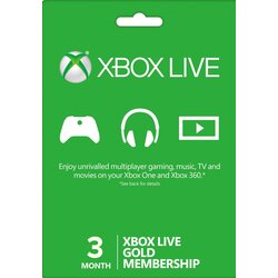 X BOX Live Gold 3 mesece ( ONE | SERIES | 360) Cene