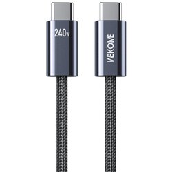 WEKOME WDC-23 kabl 3.1 usb tip c m/m 1m za super brzo punjenje 240W/480Mbps, crni Cene