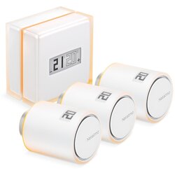 Netatmo Pack: Smart Thermostat + 3 Additional Smart Radiator Valves Cene