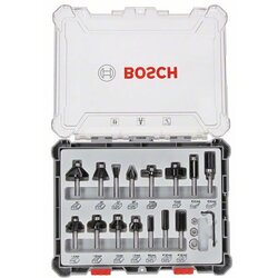 Bosch 15-dijelni set glodala za drvo 6 mm 15/1 – 2 607 017 471 Cijene