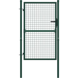 vidaXL Vrata za ogradu čelična 100 x 125 cm zelena Cijene